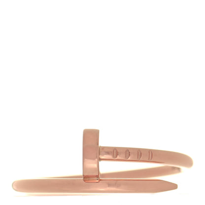 Cartier 18K Pink Gold Small Juste Un Clou Ring 57 8 1 of 5