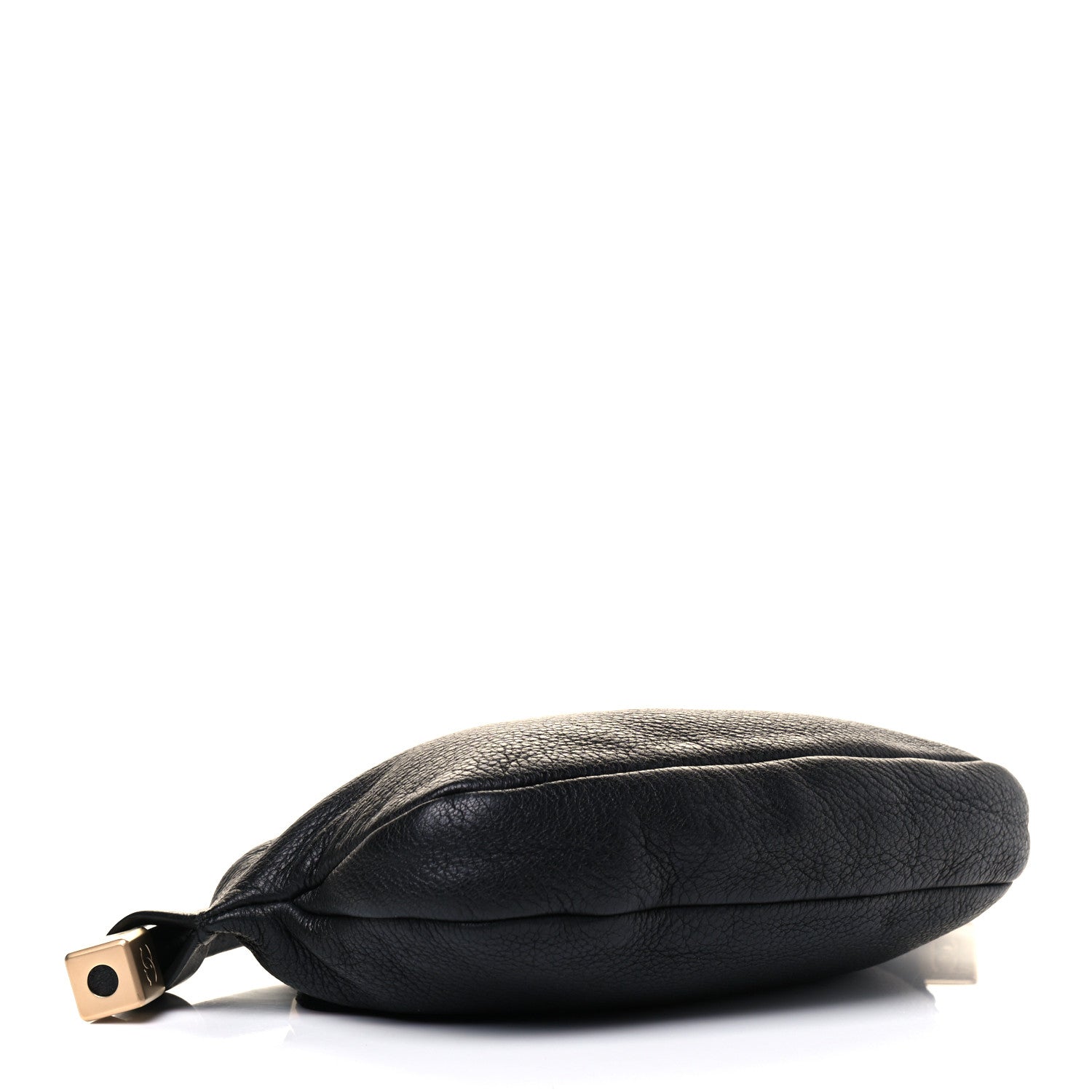 Chanel Grained Calfskin Tassel Hobo Black 3 of 4