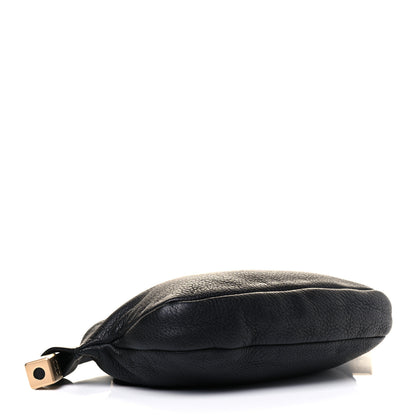 Chanel Grained Calfskin Tassel Hobo Black 3 of 4
