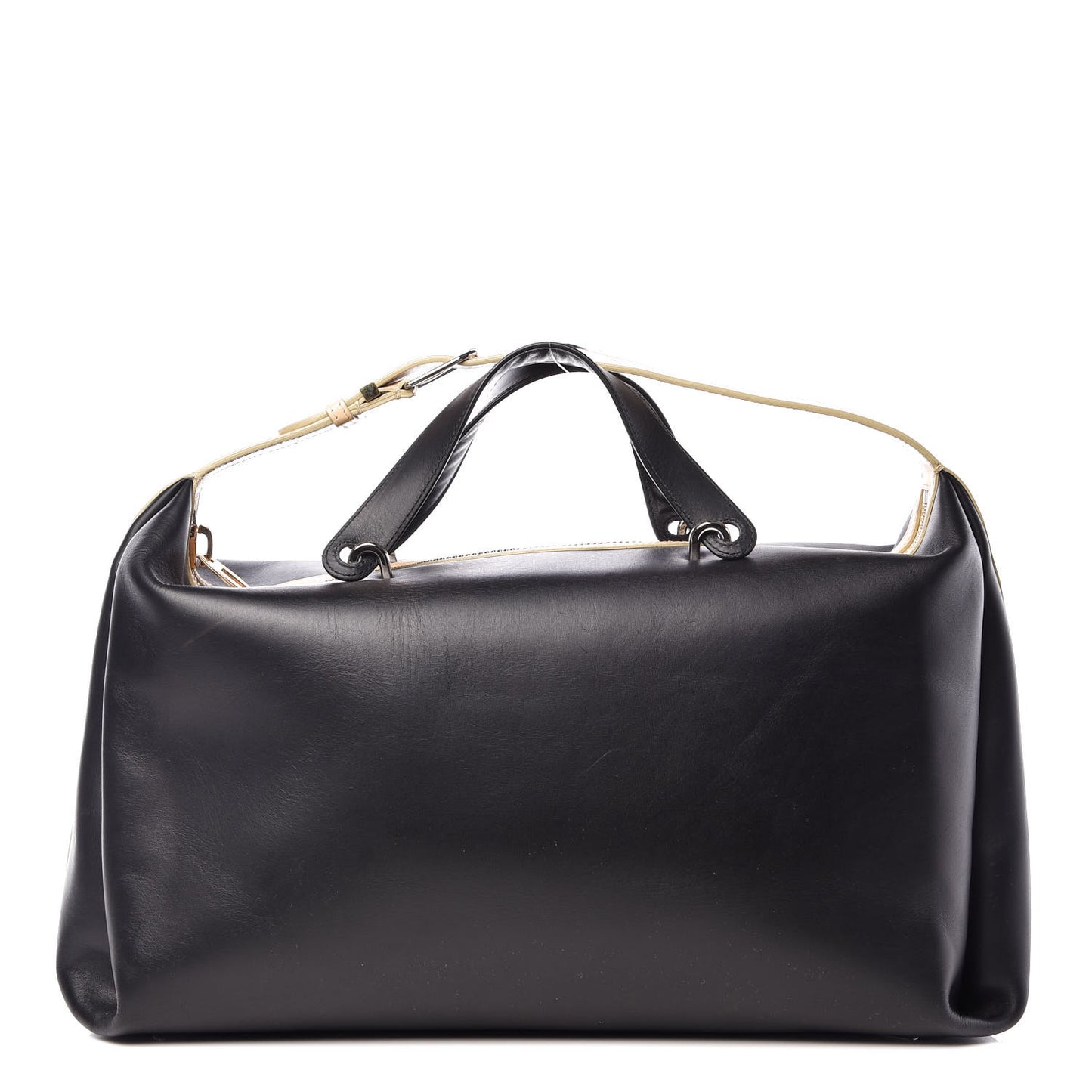 Calfskin Shoulder Bag Black