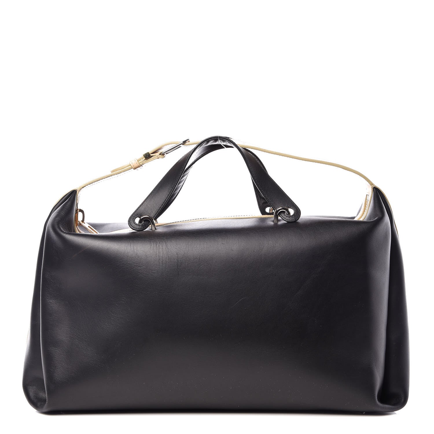 Balenciaga Calfskin Shoulder Bag Black 1 of 15