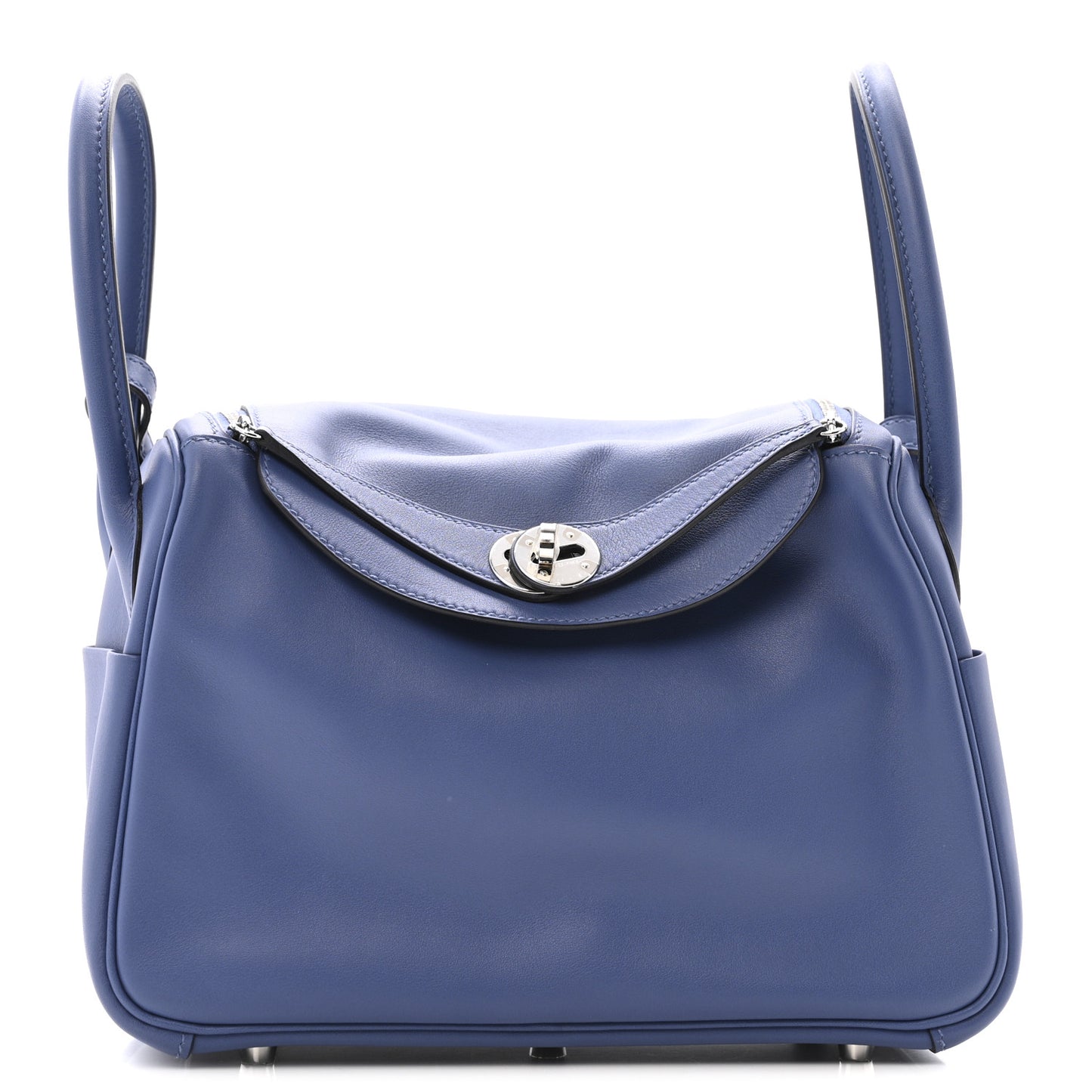 Swift Epsom Lindy 26 Tressage De Cuir Bleu Brighton Capucine Bleu Saphir