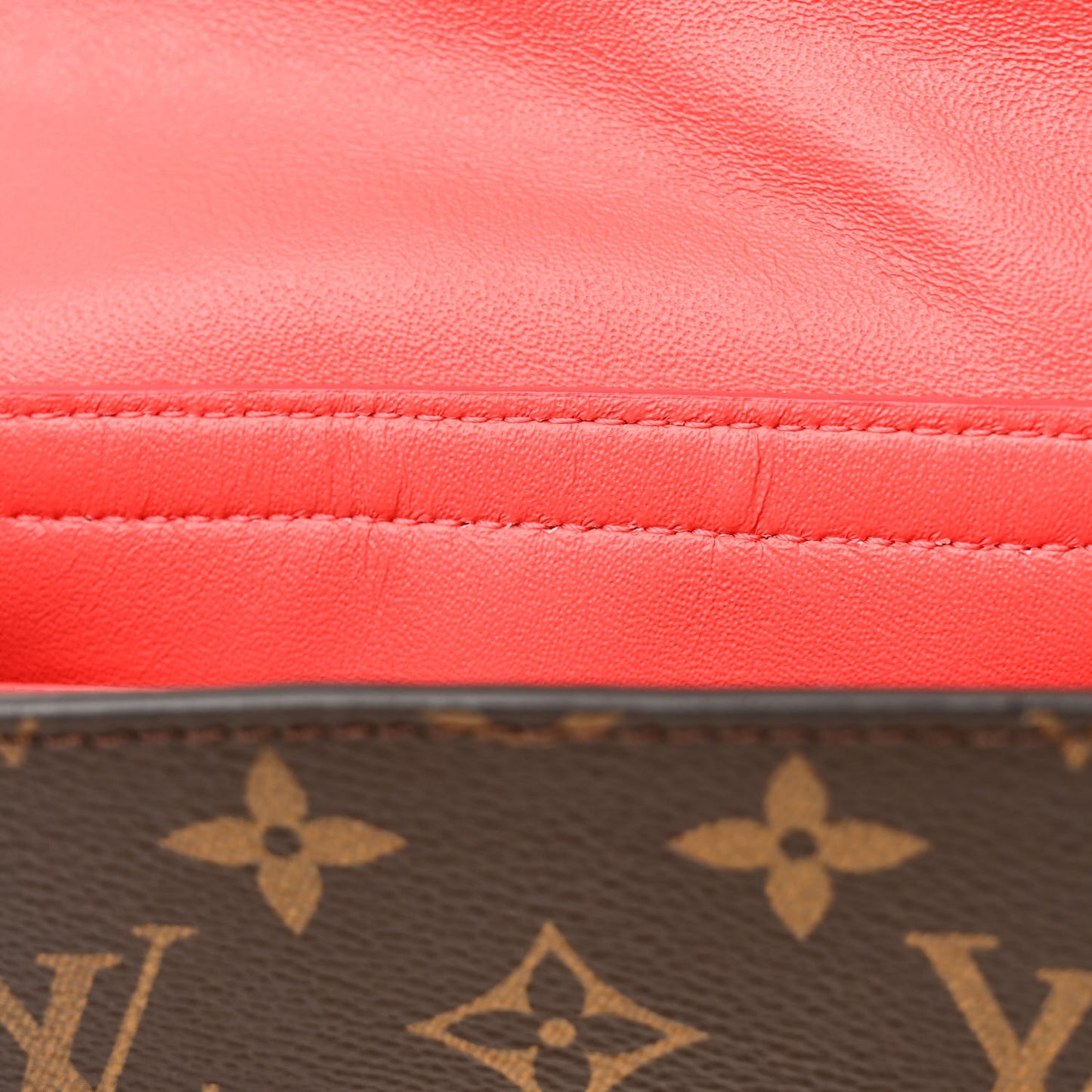 Monogram Pochette Mask PM Corail