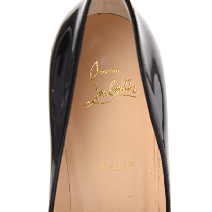 Christian Louboutin Patent Pigalle Follies 100 Pumps 42 Black 6 of 9