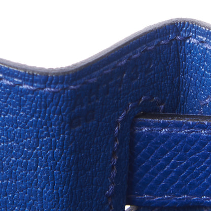 Hermes Epsom Kelly Sellier 28 Bleu Electrique 24 of 32