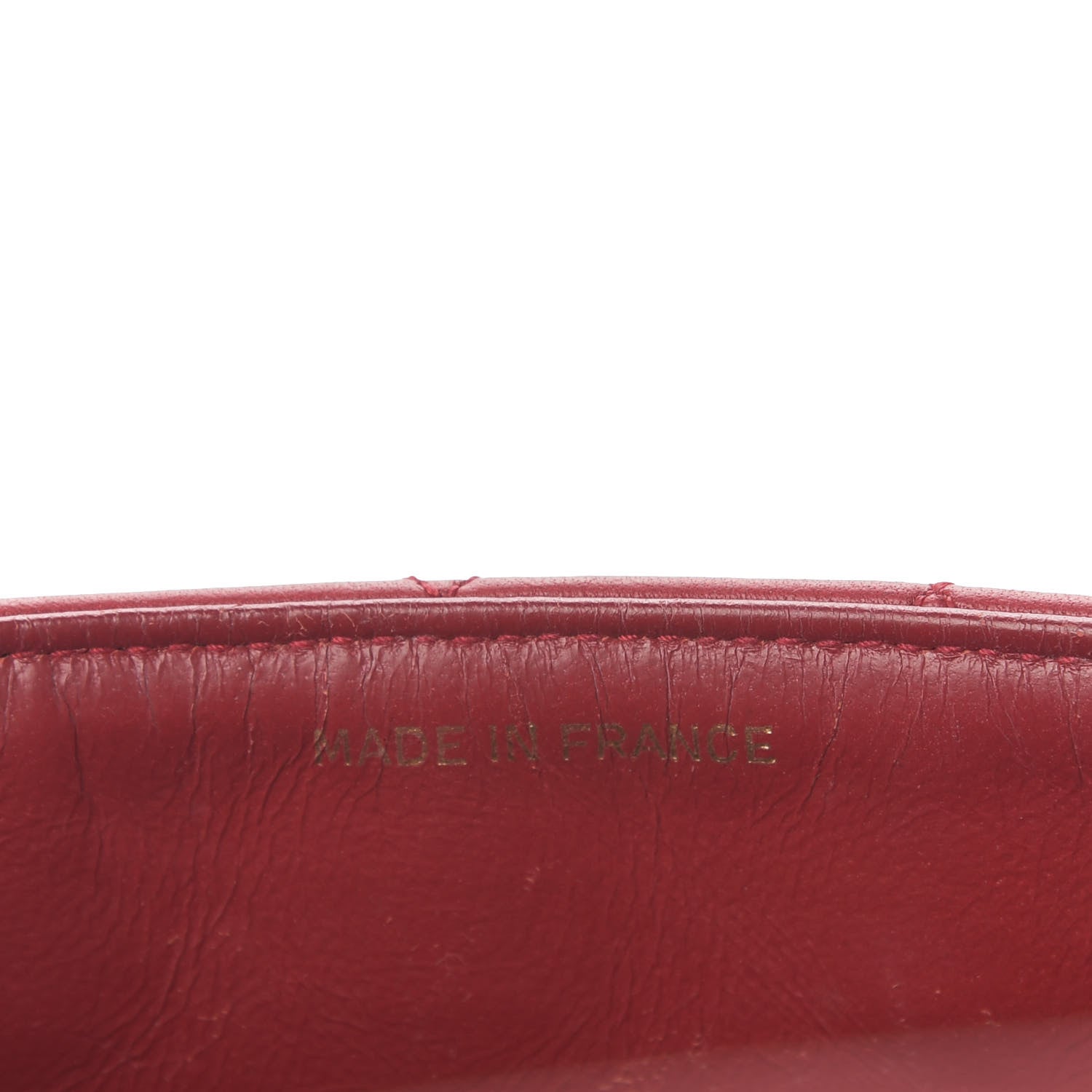Chanel Lambskin Quilted Small Single Flap Red 7 of 12