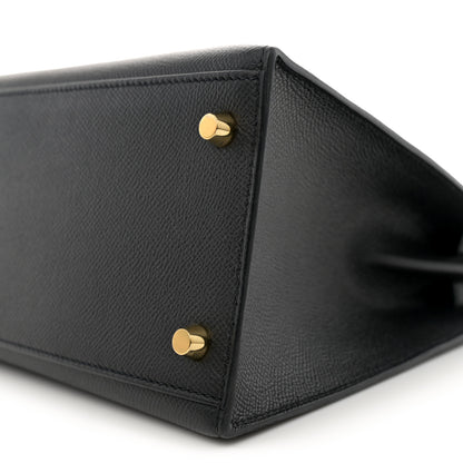 Hermes Epsom Kelly Sellier 28 Black 10 of 12