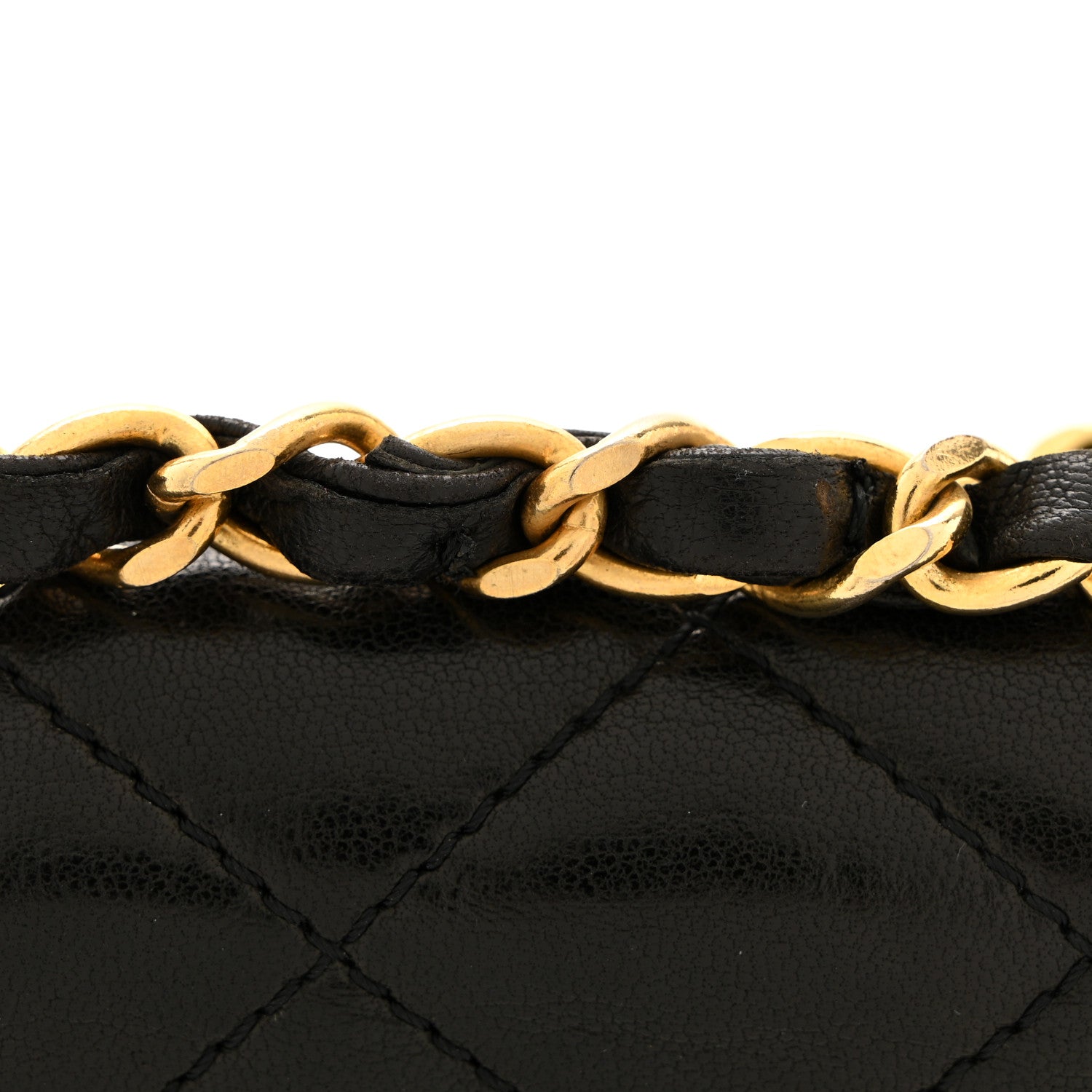Chanel Lambskin Quilted Small Double Flap Black 15 of 16