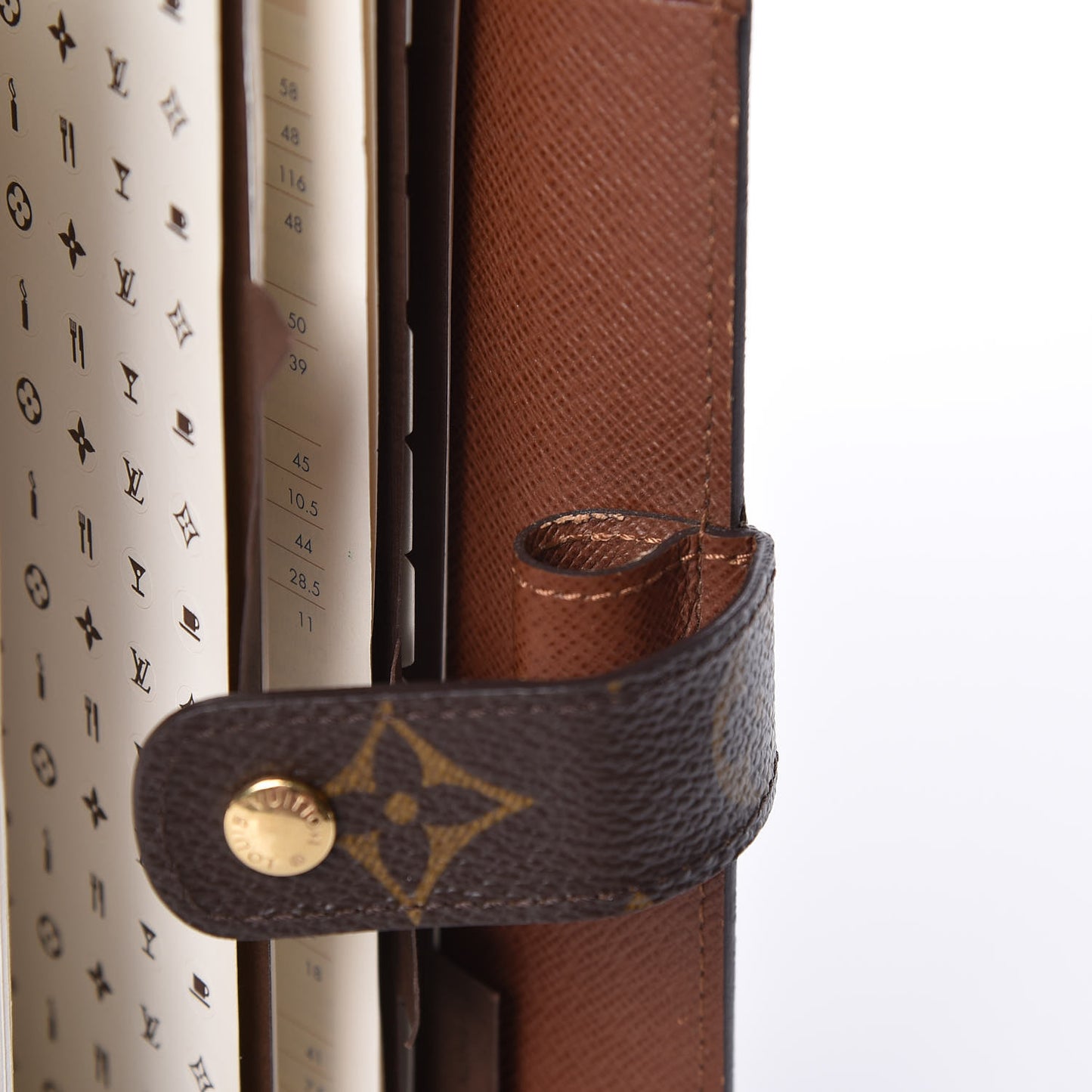 Monogram Medium Ring Agenda Cover