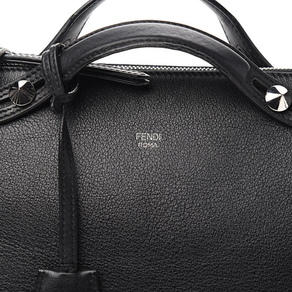 Fendi Vitello Dolce Medium By The Way Boston Bag Black 9 of 9