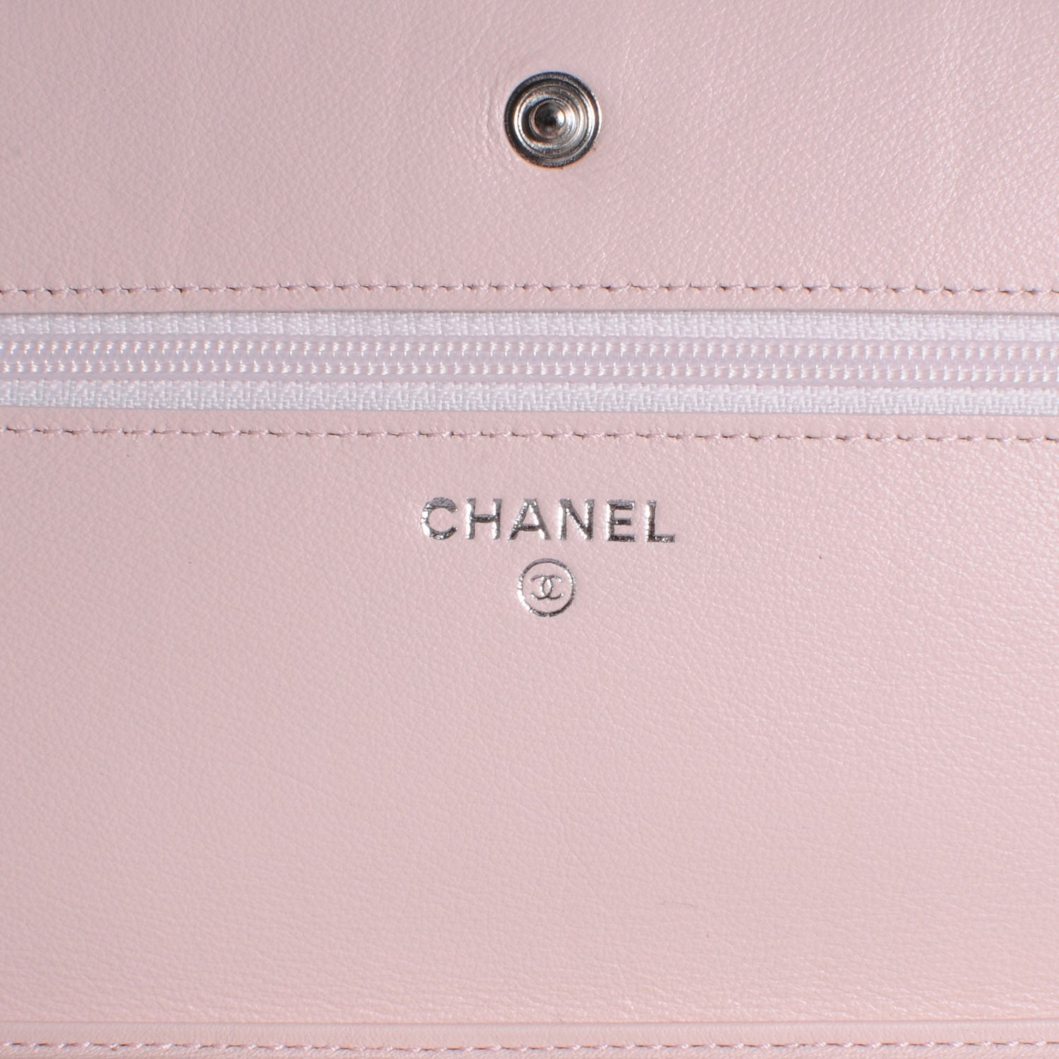 Chanel Caviar Wallet on Chain Pink 5 of 8