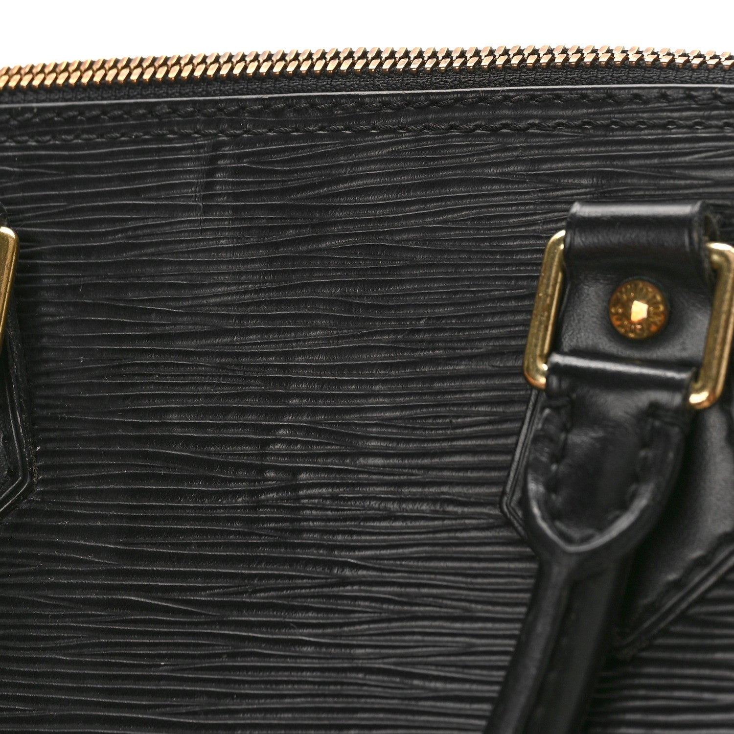 Louis Vuitton Epi Alma PM Black 10 of 10