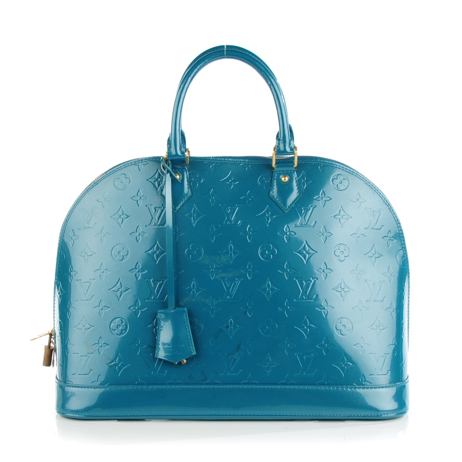 Louis Vuitton Vernis Alma GM Blue Galactic 1 of 10