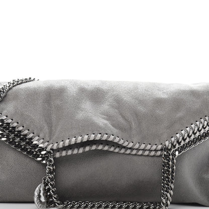 Stella McCartney Shaggy Deer Falabella Fold Over Tote Grey 10 of 11