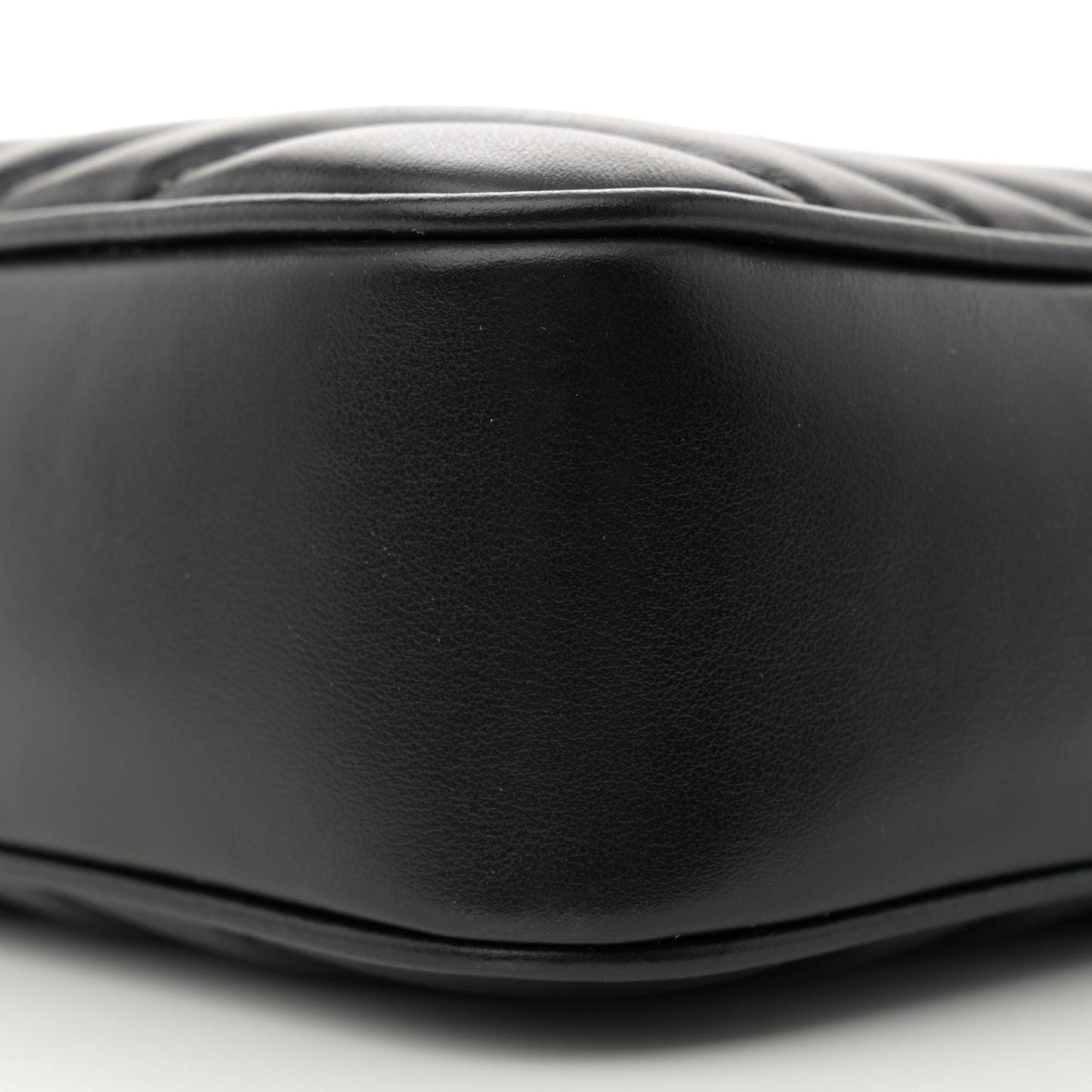 Calfskin Matelasse Monogram Monochrome Lou Camera Bag Black