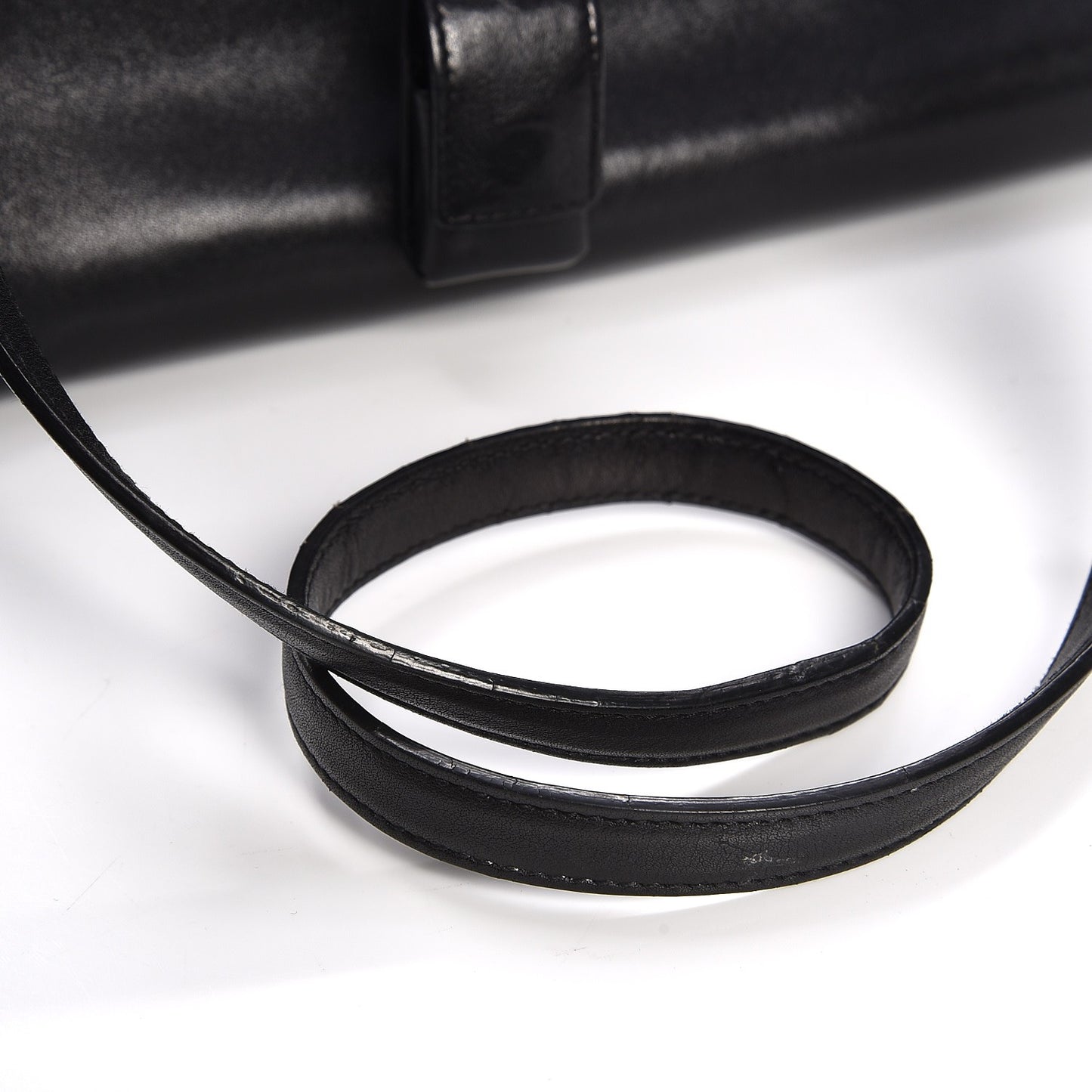 Calfskin Small Sac De Jour Black