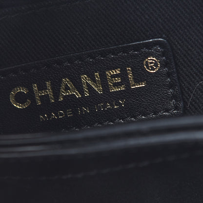 Chanel Grained Calfskin Mini Bi-Color Neo Executive Shopper Tote Beige Black 5 of 8