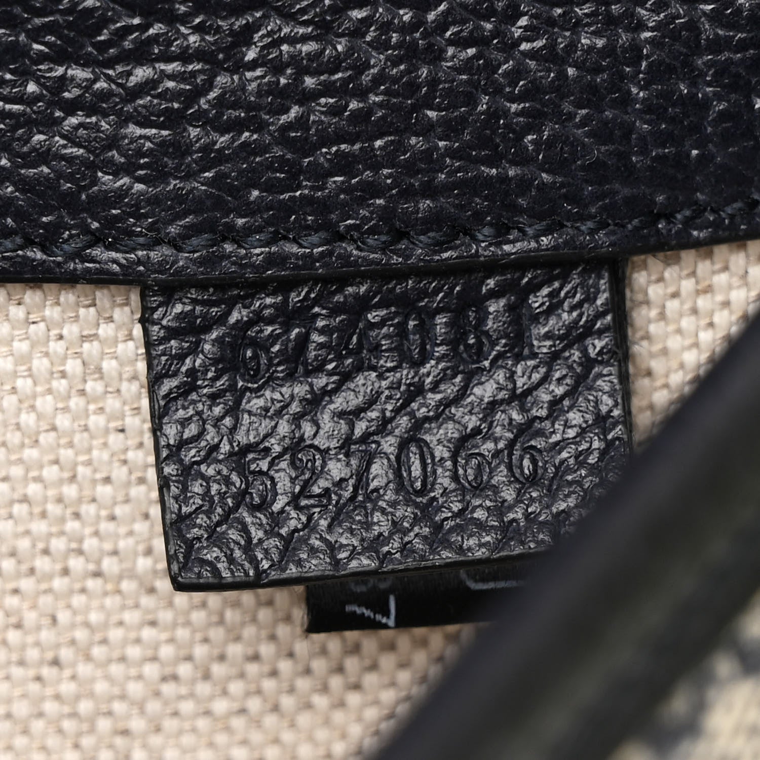 Gucci GG Supreme Monogram Web Small Ophidia Belt Bag 80 32 Beige Navy 7 of 11
