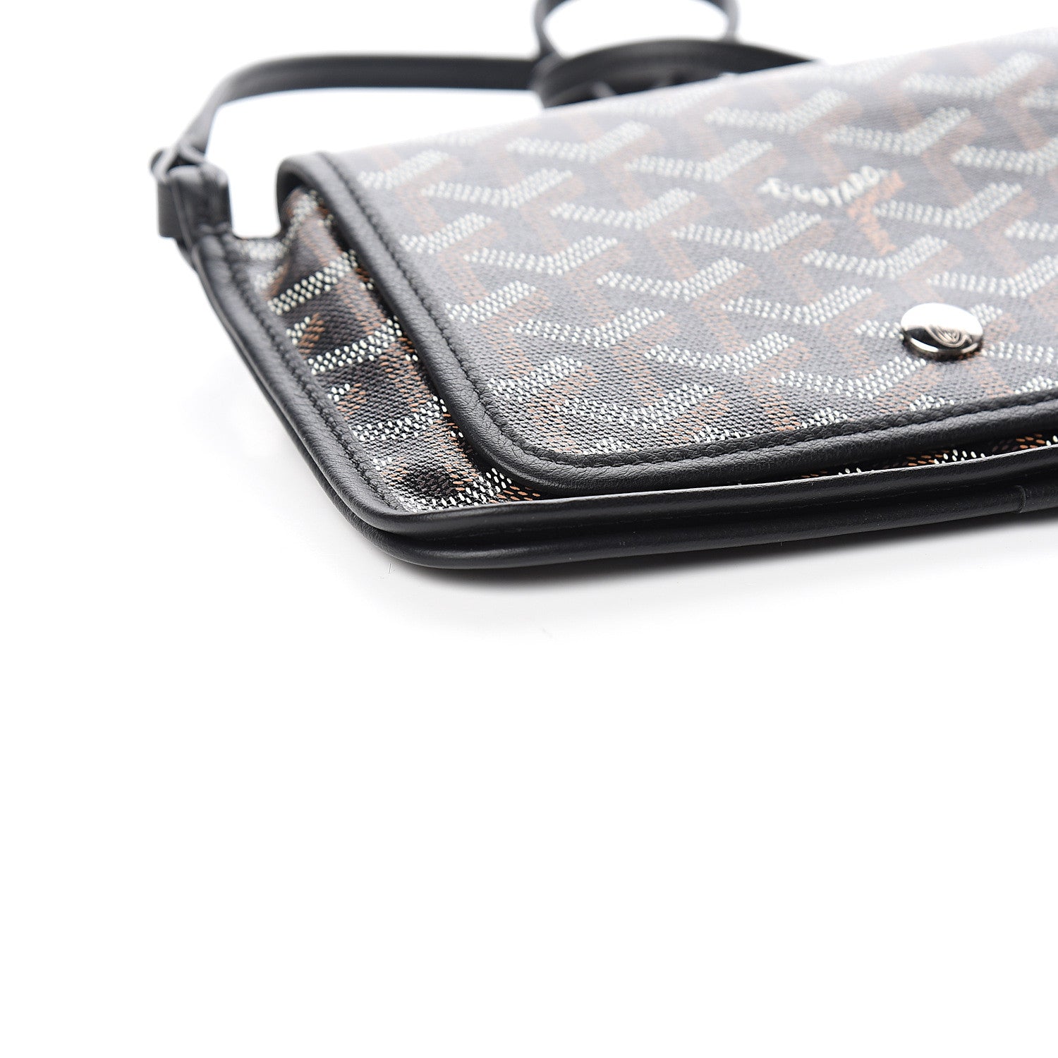 Goyard Goyardine Plumet Wallet Clutch Black 7 of 9