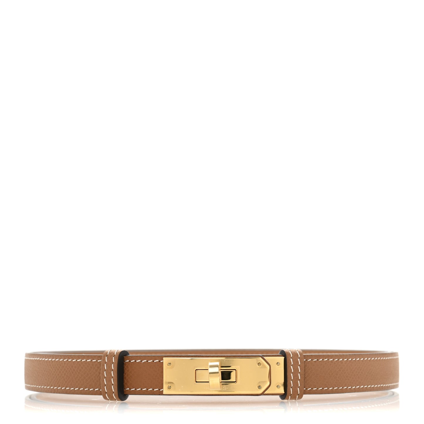 Epsom Kelly Belt Gold