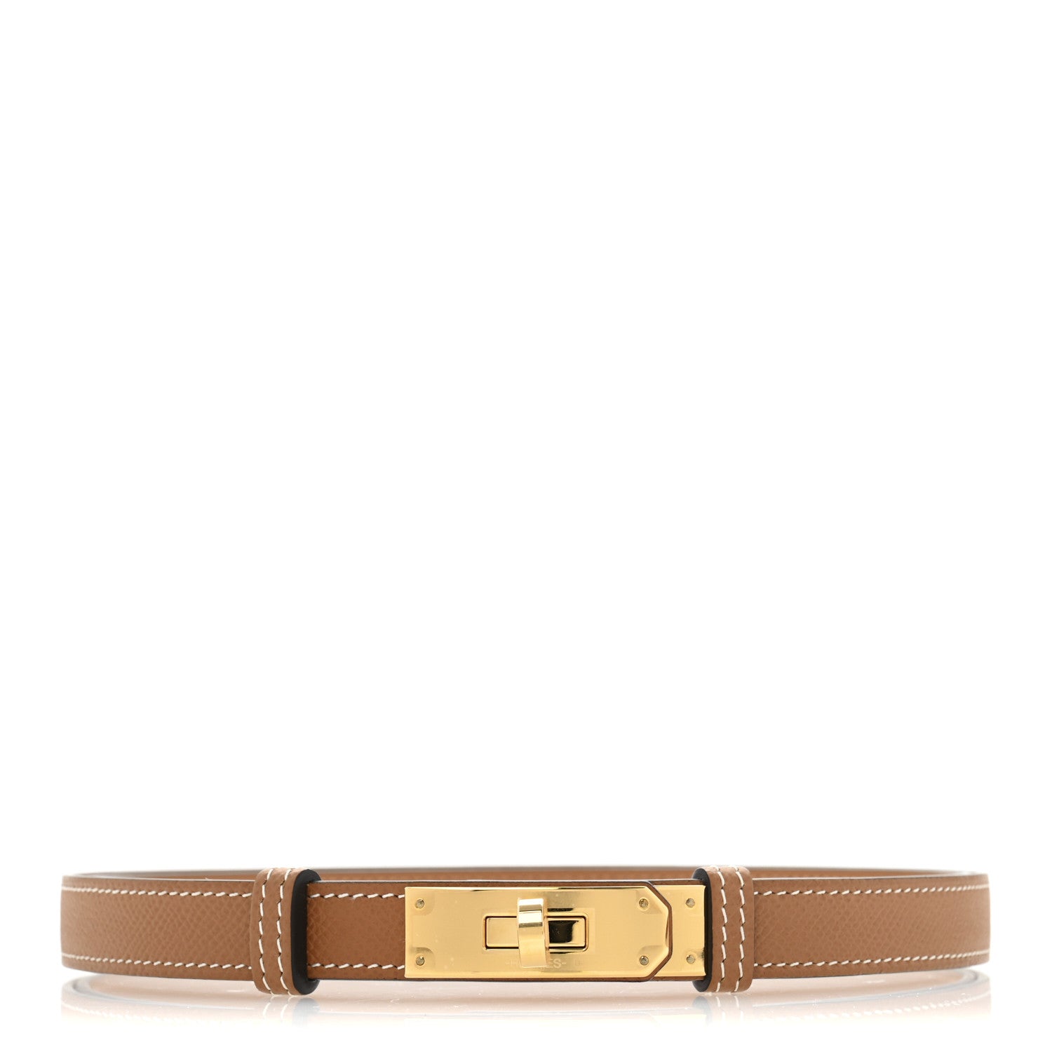 Hermes Epsom Kelly Belt Gold 1 of 4