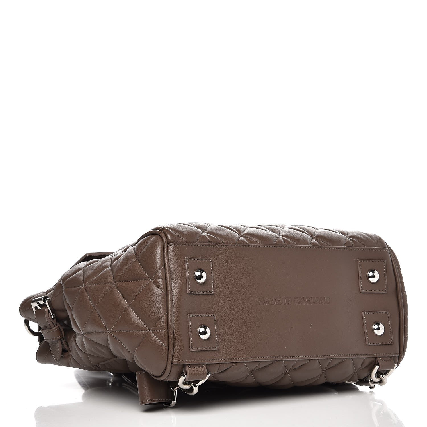 Mulberry Nappa Quilted Medium Cara Delevingne Convertible Satchel Brown 4 of 8