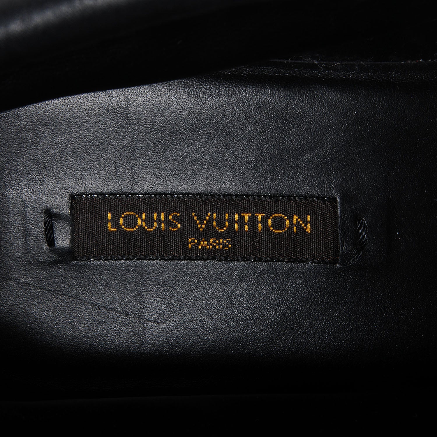 Louis Vuitton Monogram Suede Black Wedge 38.5 7 of 7