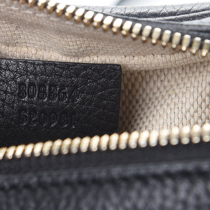 Gucci Pebbled Calfskin Small Soho Disco Bag Black 7 of 8