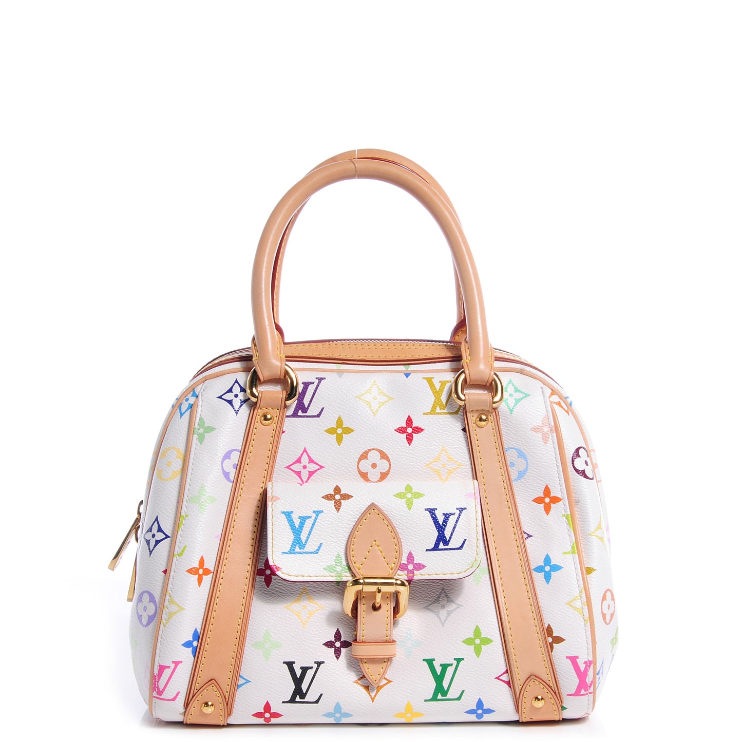Monogram Multicolor Priscilla White