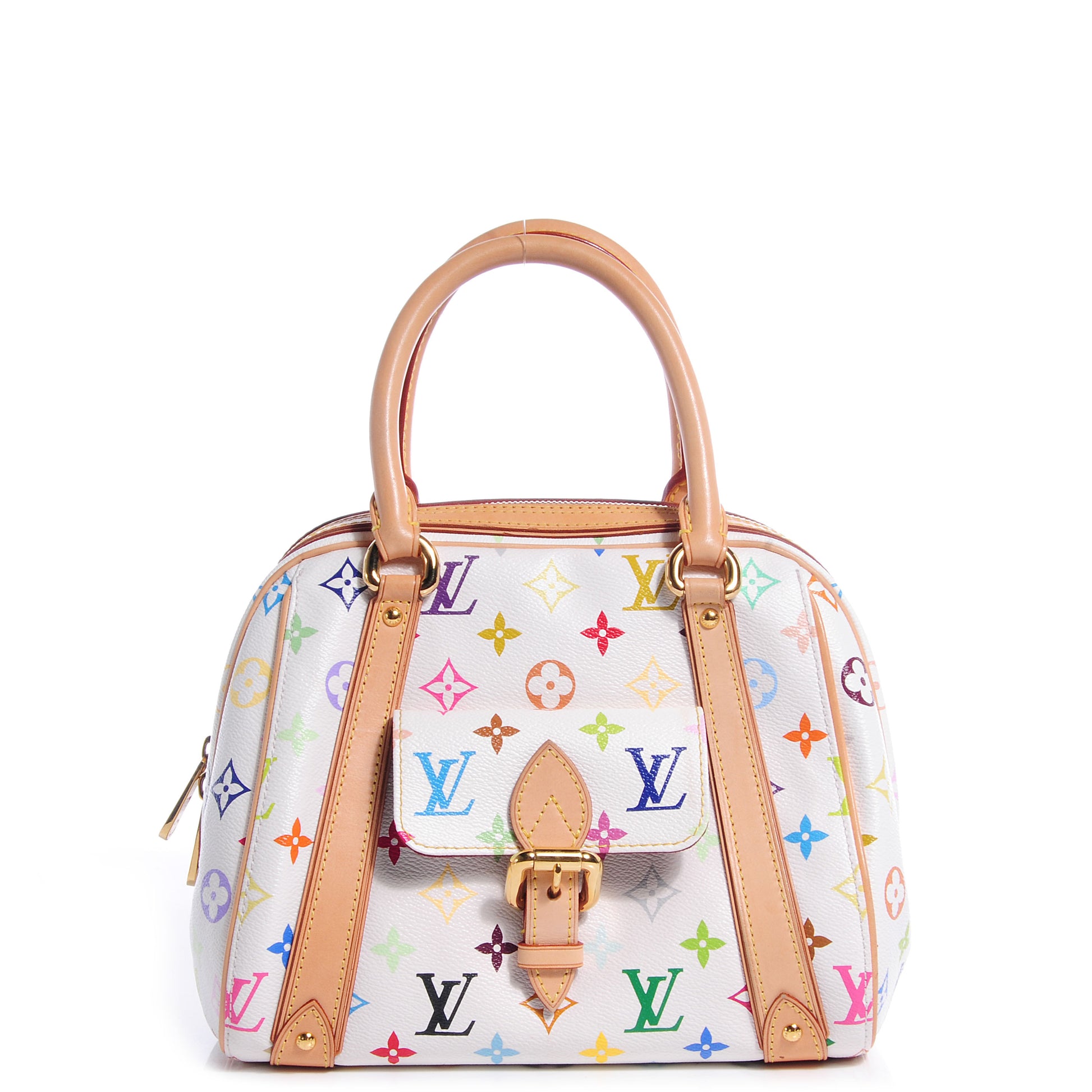 Louis Vuitton Monogram Multicolor Priscilla White 1 of 7