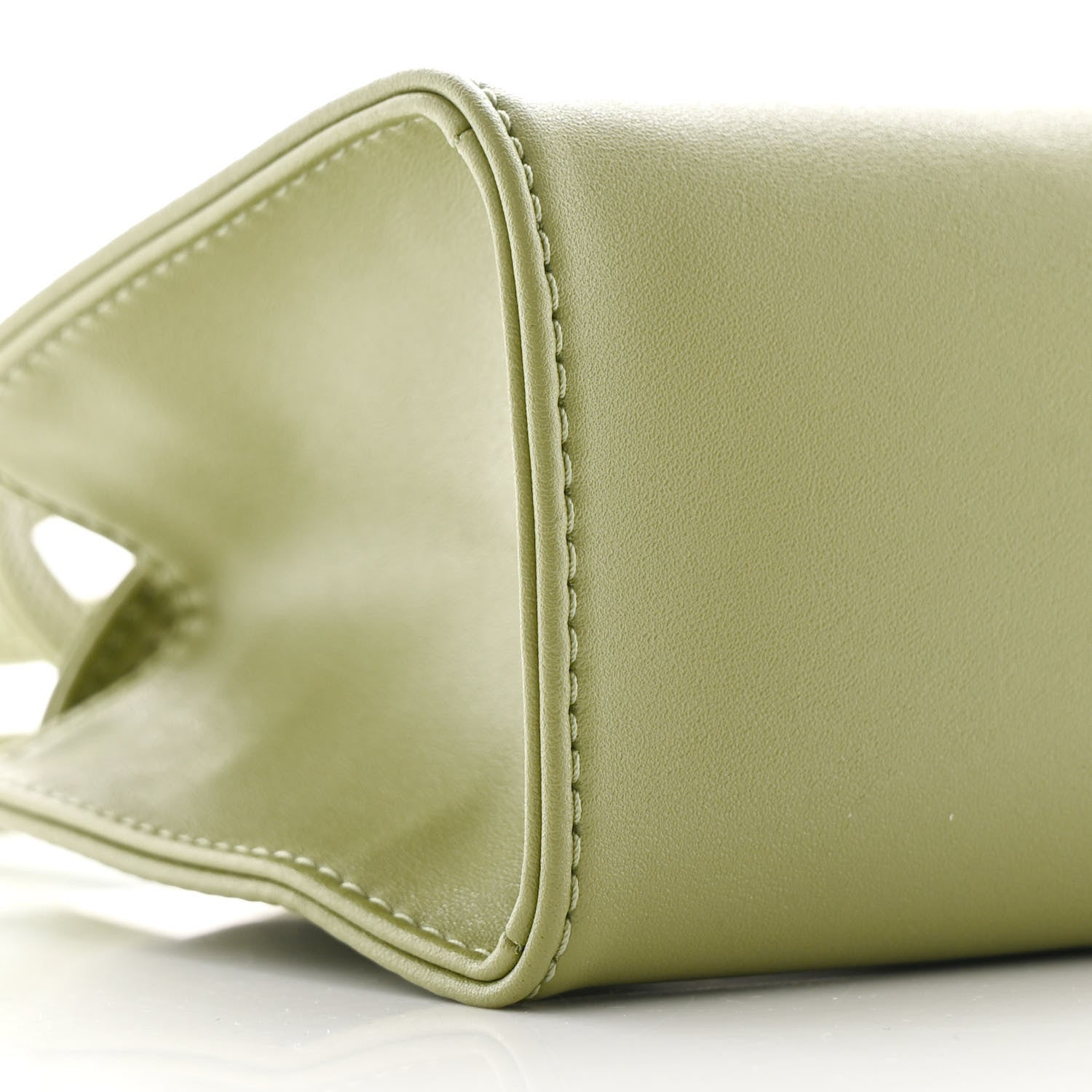 Telfar Vegan Leather Small Shopping Bag Drab 9 of 10