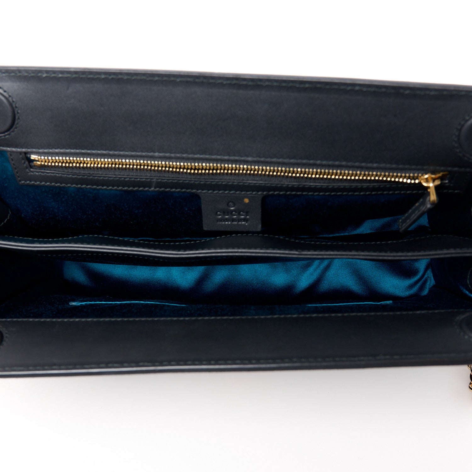 Gucci Suede Patent GG Web Medium Ophidia Chain Shoulder Bag Black 5 of 11