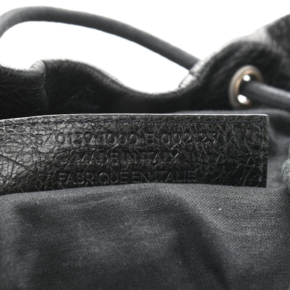 Balenciaga Agneau Classic Silver Hardware S Traveler Backpack Black 6 of 9