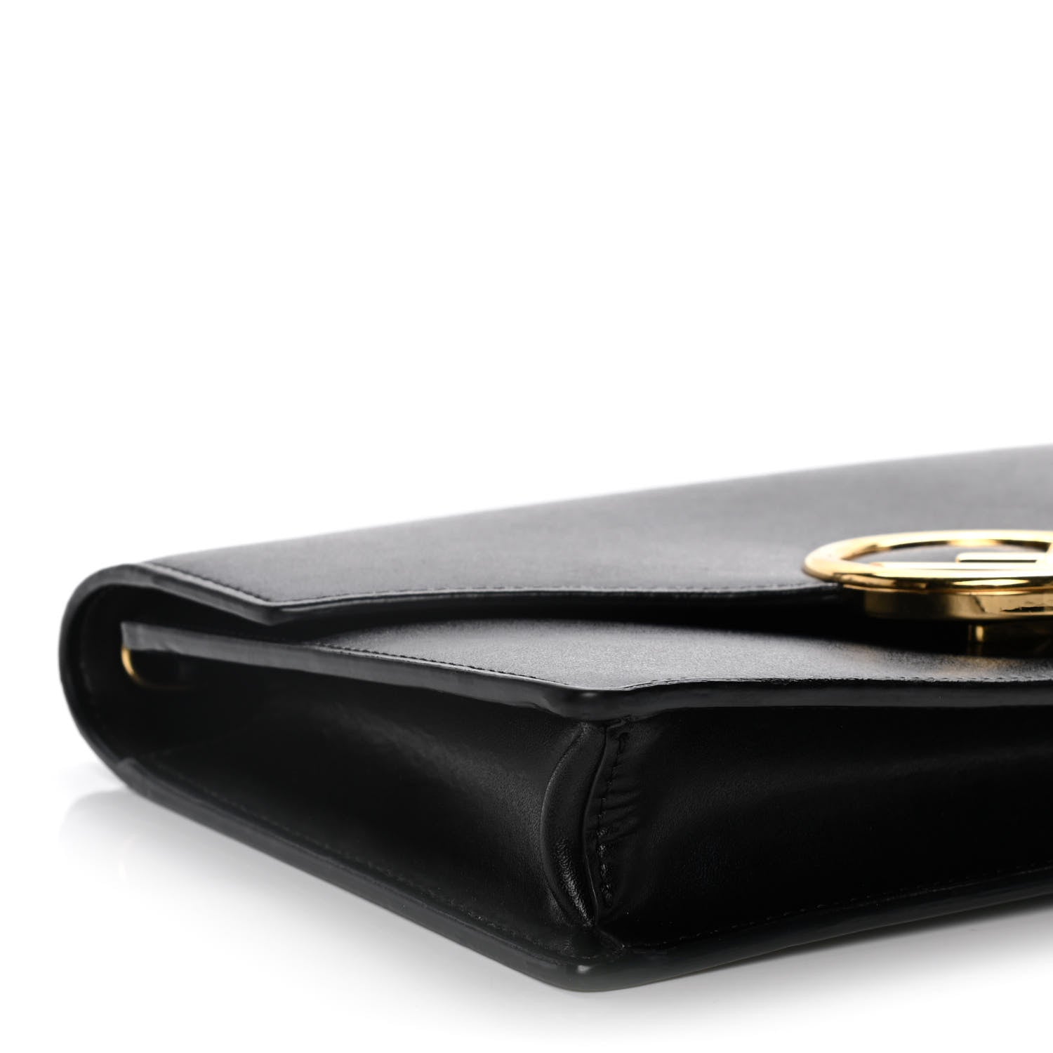 Fendi Vitello Liberty Lucido F is Fendi Medium Envelope Wallet on Chain Black 11 of 16