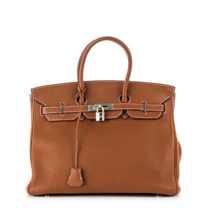 Hermes Togo Birkin 35 Gold 1 of 25