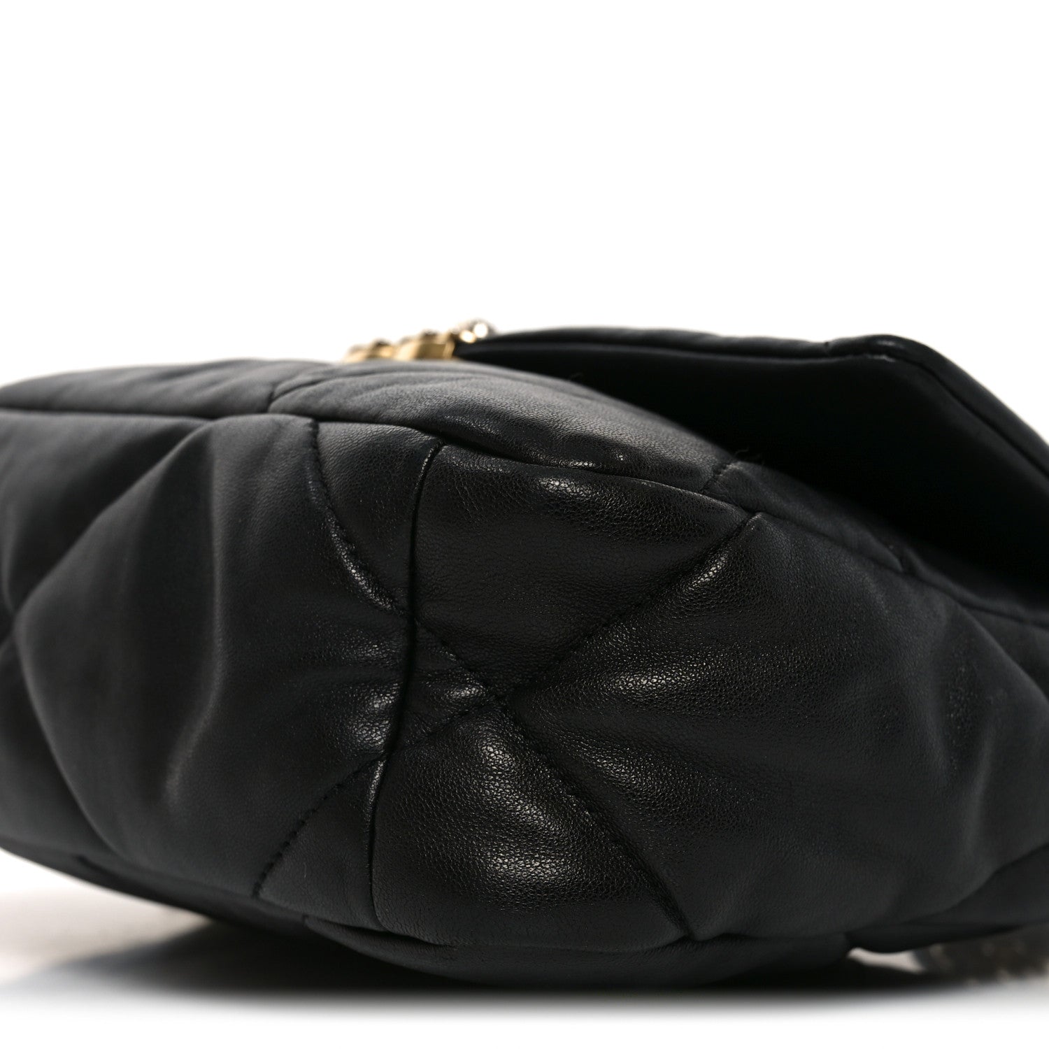 Chanel Lambskin Quilted Medium Chanel 19 Flap Black 10 of 10