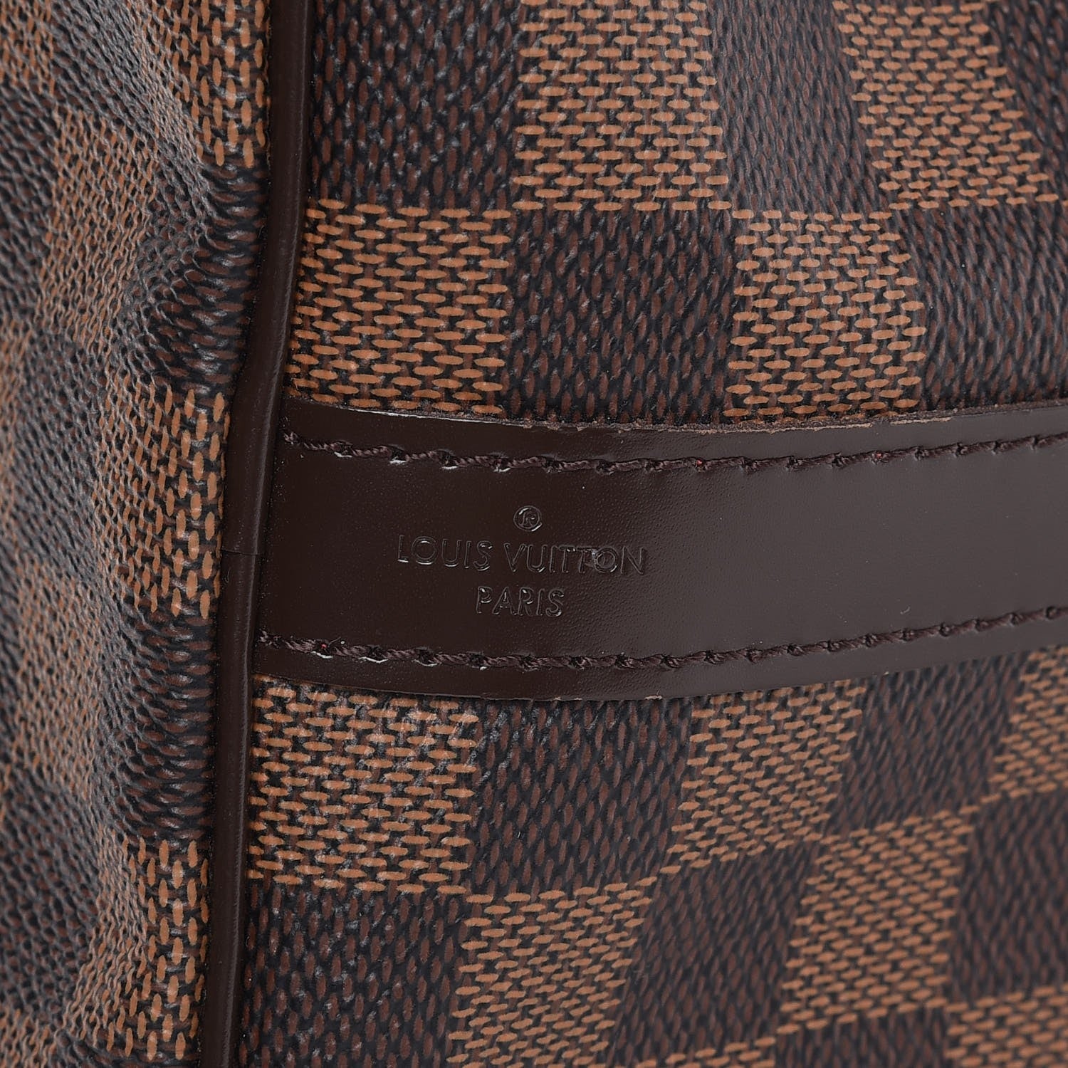 Louis Vuitton Damier Ebene Speedy Bandouliere 30 6 of 9
