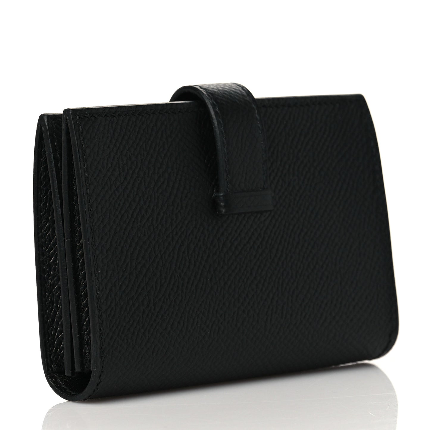 Epsom Monochrome Bearn Card Holder Wallet Black