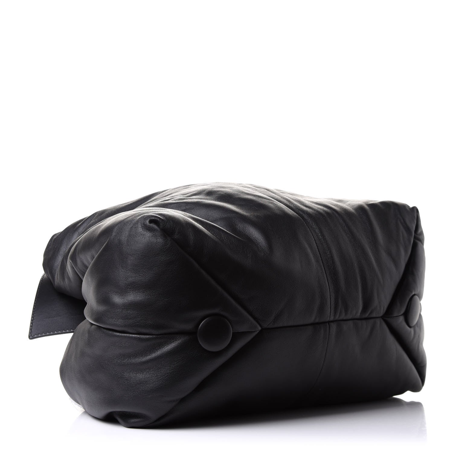 Proenza Schouler Lambskin Large Puffy Tobo Tote Black 4 of 13