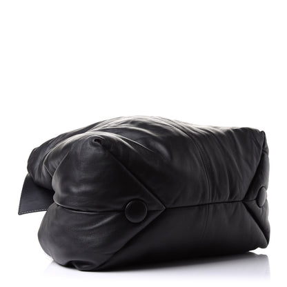 Proenza Schouler Lambskin Large Puffy Tobo Tote Black 4 of 13