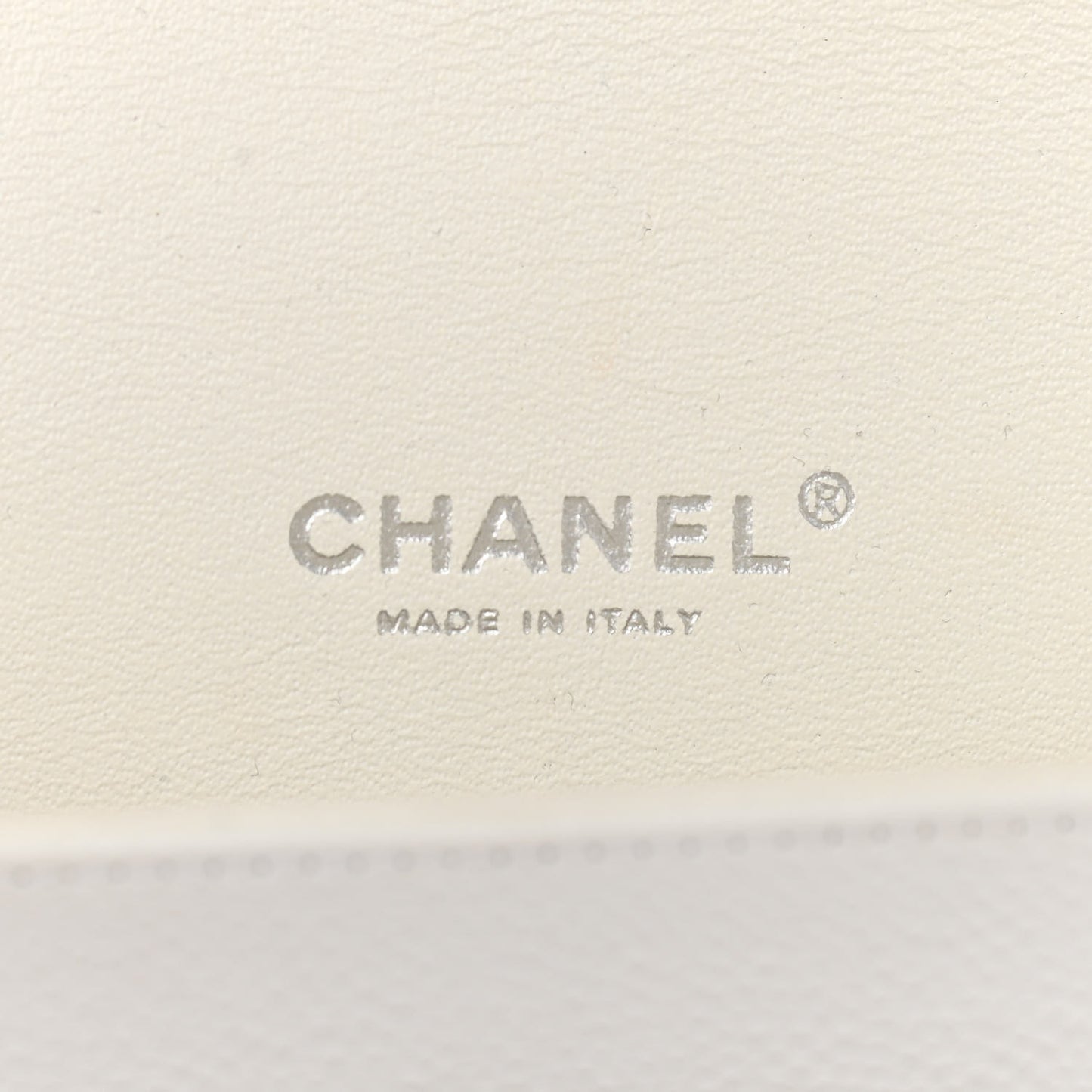 Caviar Quilted Maxi Double Flap White