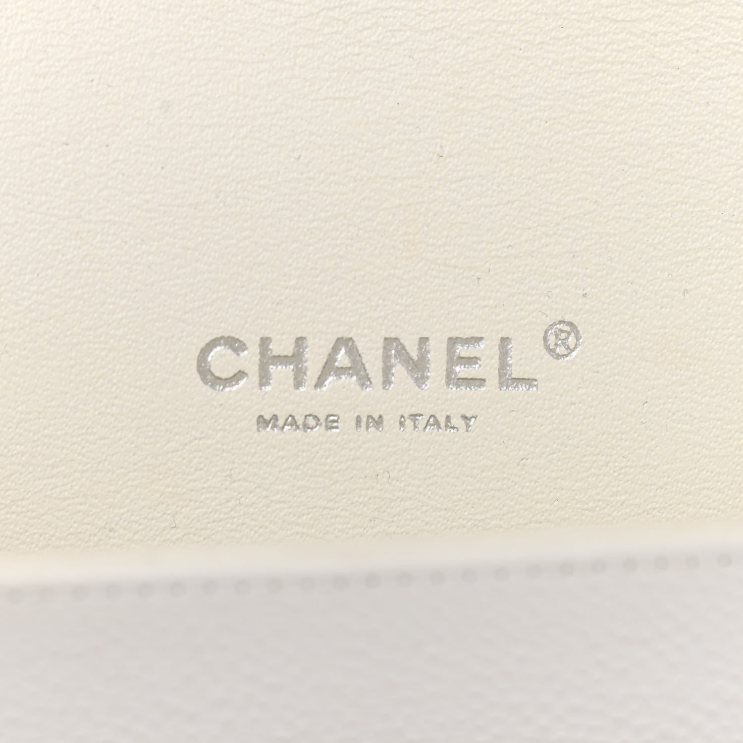 Chanel Caviar Quilted Maxi Double Flap White 6 of 17