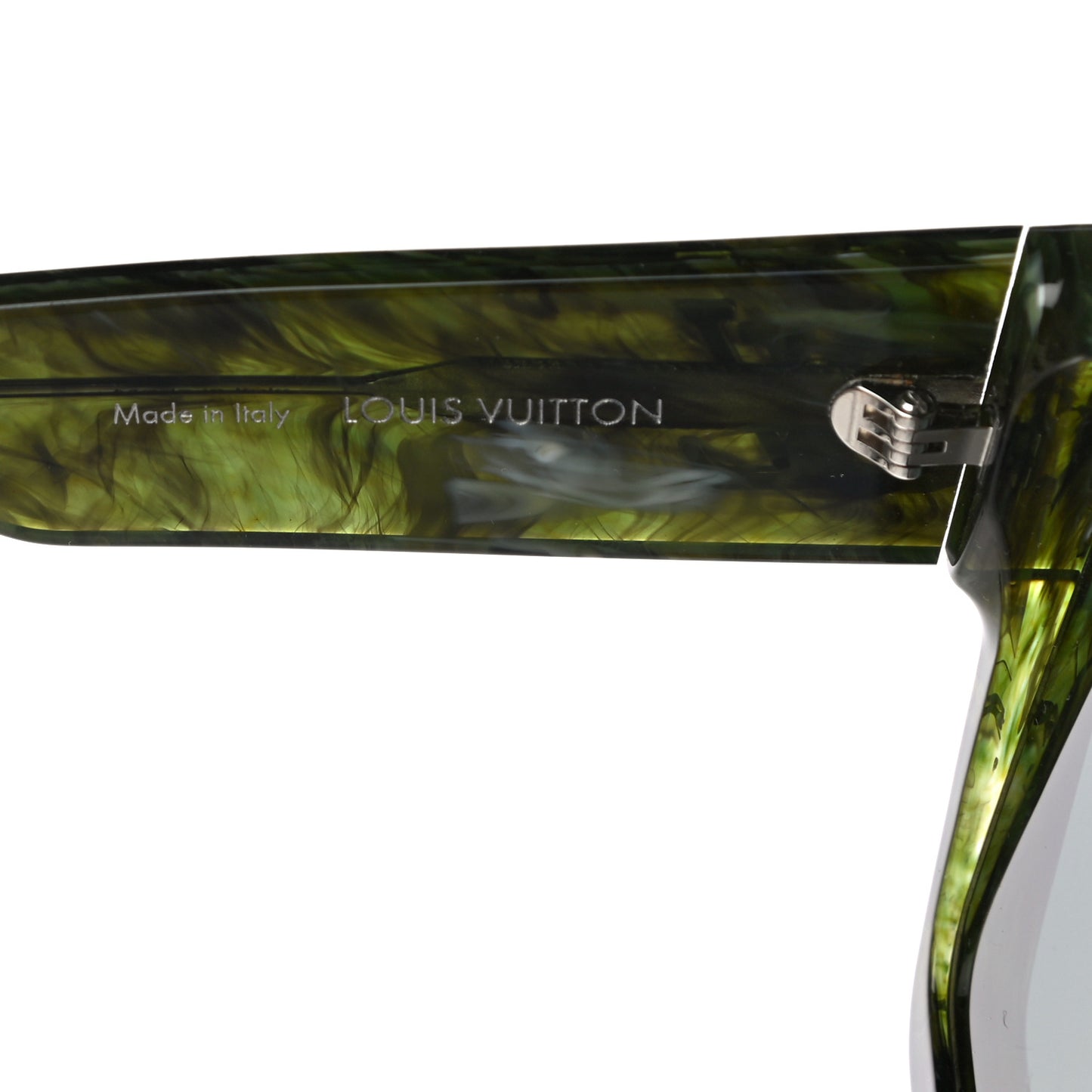 Acetate Marble Effect Swarovski Cyclone Sunglasses Z1552W Green