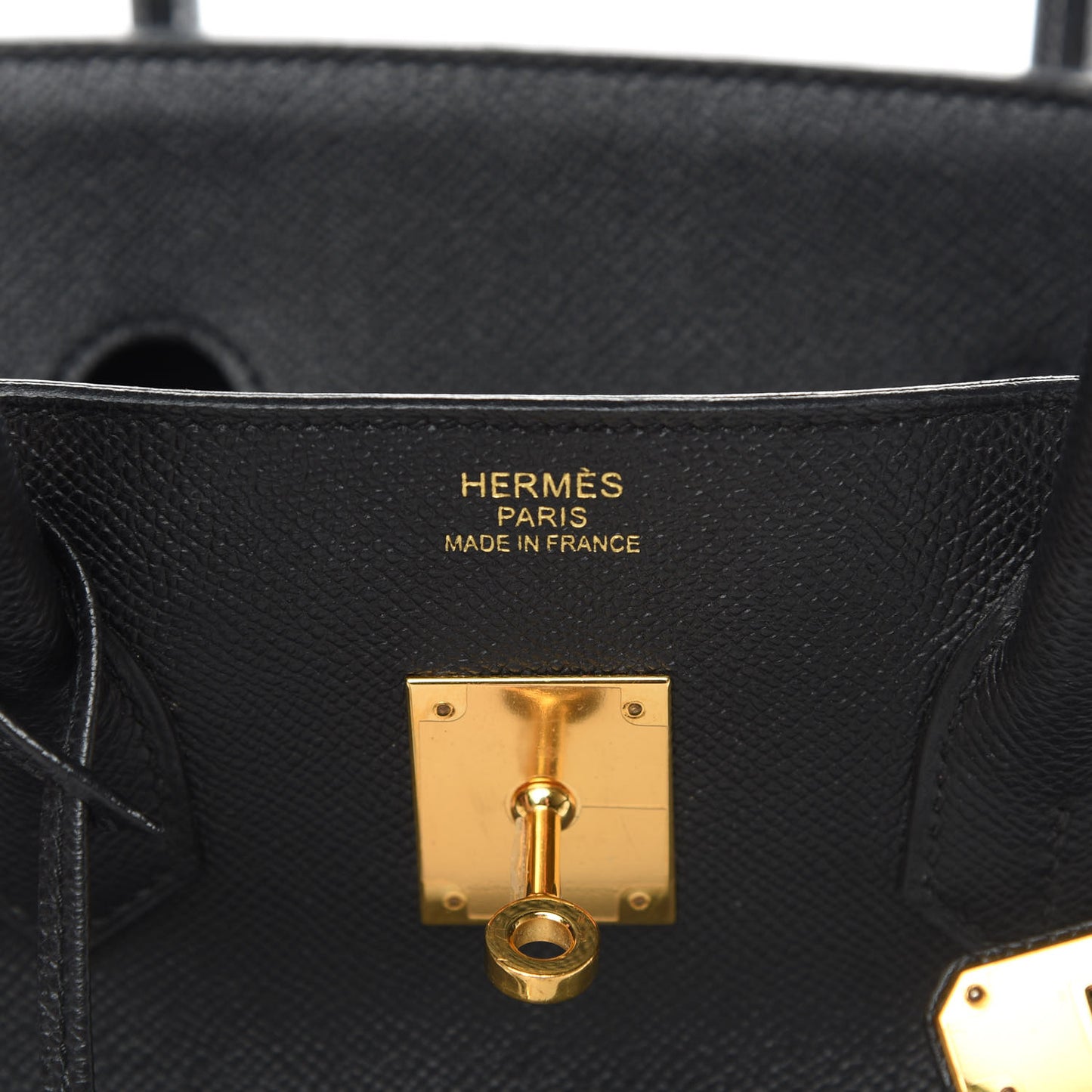 Epsom Birkin 35 Black