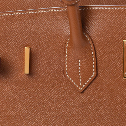 Hermes Courchevel Birkin 35 Gold 16 of 39