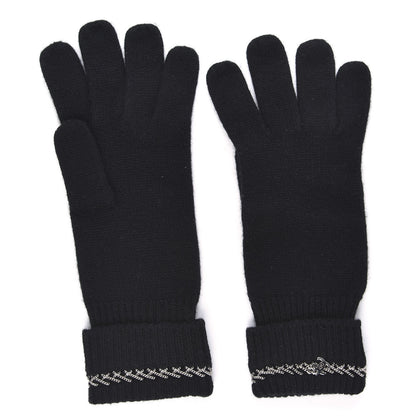 Chanel Cashmere Chain CC Gloves Black 2 of 4