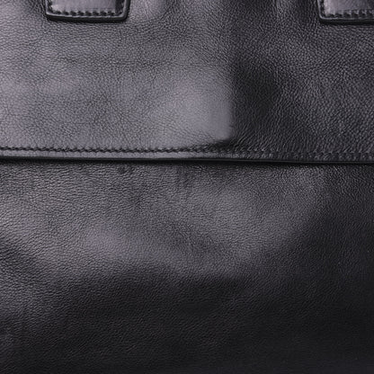 Prada Glace Calfskin Tote Bag Baltico Black 12 of 14