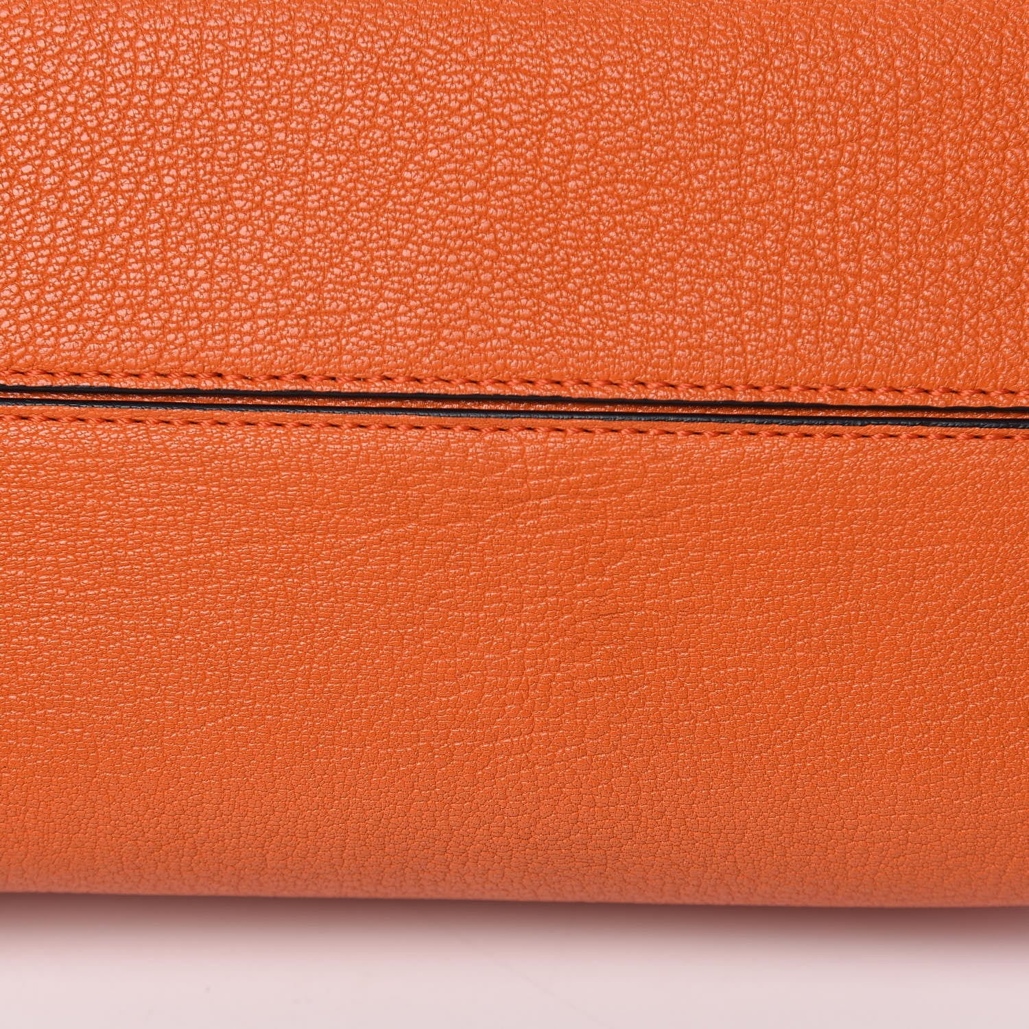 Loewe Goatskin Avenue Shoulder Bag Orange 12 of 13