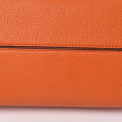 Loewe Goatskin Avenue Shoulder Bag Orange 12 of 13