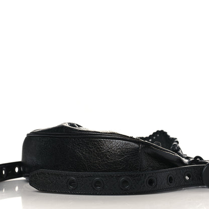 Balenciaga Agneau Arena Monochrome Le Cagole Shoulder Bag XS Black 9 of 9
